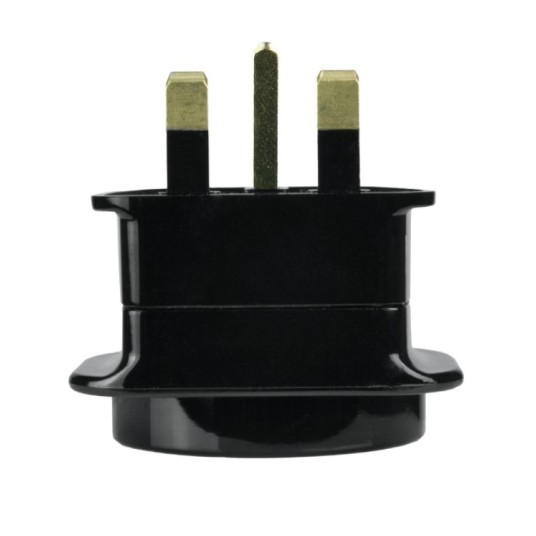 Adapter podróżny UK PF01GB-B czarny -zdjęcie numer 4
