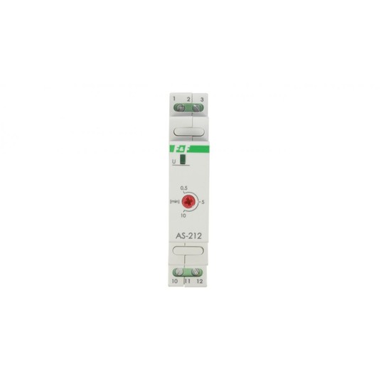 Automat schodowy 16A 0,5-10min 230V AC AS-212 -zdjęcie numer 1