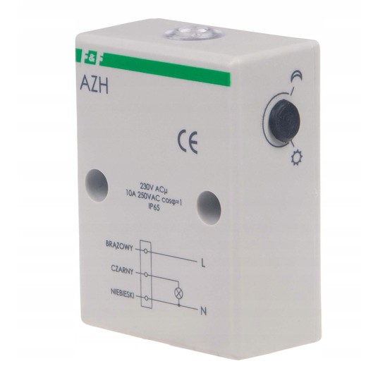 Automat zmierzchowy 10A 230V 2-1000lx obudowa IP65 -zdjęcie numer 7