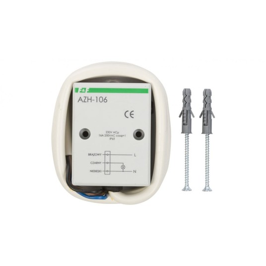 Automat zmierzchowy 16A 230V 2-1000lx obudowa IP65 -zdjęcie numer 1