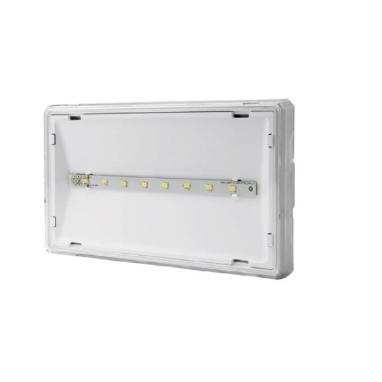 AWEX oprawa awaryjna EXIT S IP65 LED 1W 1h jednoza -zdjęcie numer 1