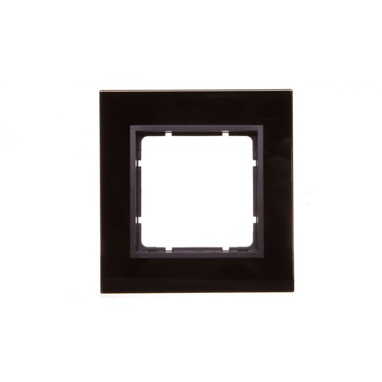 Berker B7 GLAS Ramka pojedyncza pozioma/ pionowa s -zdjęcie numer 1