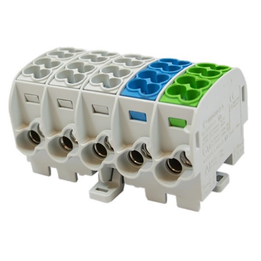 Blok rozdzielczy - odgałęźny Al/Cu SCB 25-5X (8015 -zdjęcie numer 1