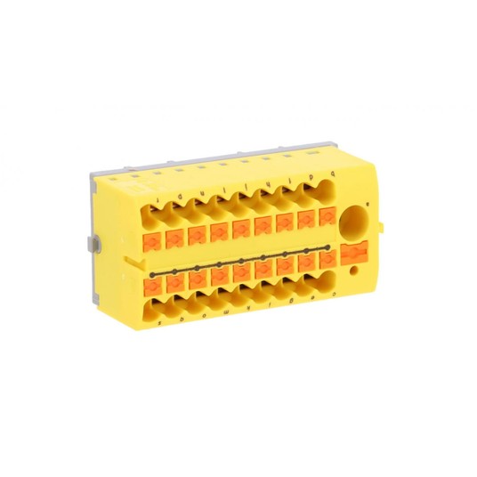 Blok rozdzielczy - PTFIX 6/18X2,5-NS35 YE -zdjęcie numer 1