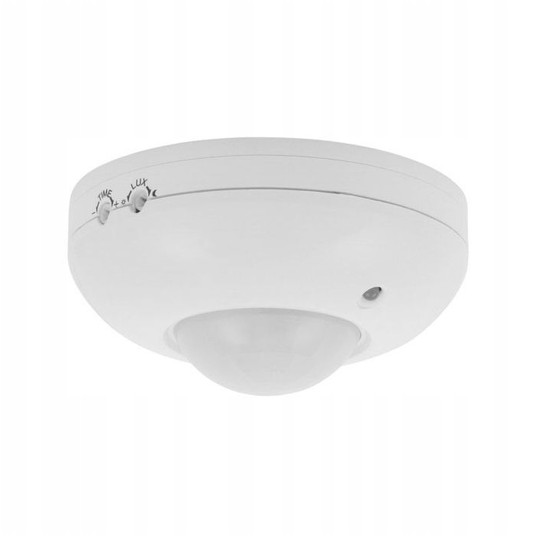 Czujnik ruchu 1200W 360st. ZONA JQ-37-W biały 0046 -zdjęcie numer 4