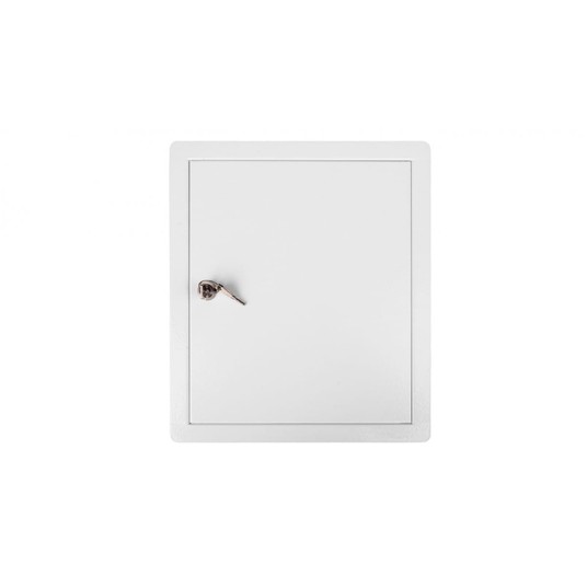 Drzwiczki rewizyjne 250x300mm z zamkiem -zdjęcie numer 1