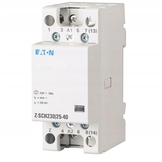 Eaton stycznik modułowy 25A 4Z 0R 230V AC Z-SCH230 -zdjęcie numer 1