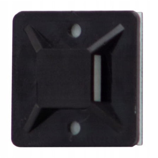 Element mocujący opaski 25x25mm czarny / 50szt -zdjęcie numer 1