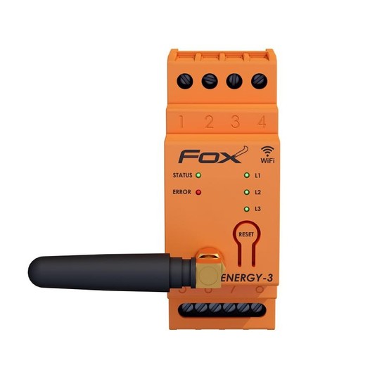 FOX Monitor energii trójfazowy Wi-MEF-3 WiFi Energ -zdjęcie numer 2