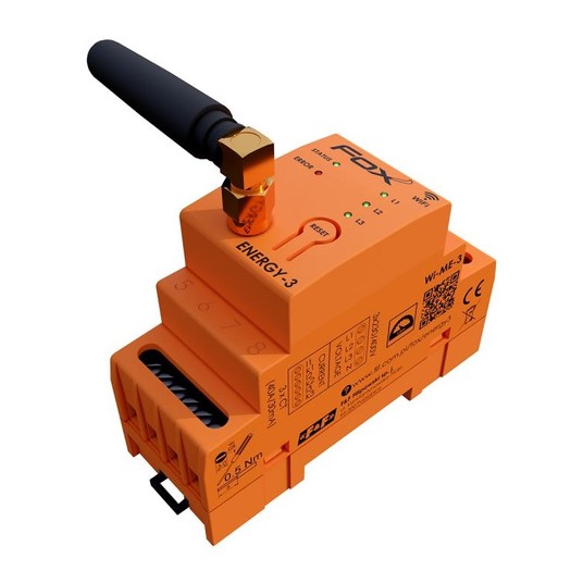 FOX Monitor energii trójfazowy Wi-MEF-3 WiFi Energ -zdjęcie numer 5