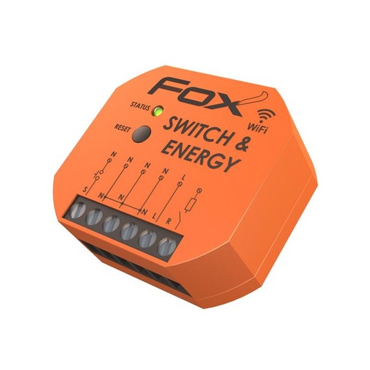 FOX Pojedynczy przekaźnik Wi-Fi z kontrolą paramet -zdjęcie numer 2