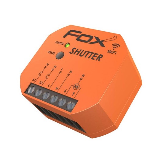 FOX Sterownik rolet Wi-Fi 230V Shutter Wi-STR1S2-P -zdjęcie numer 2