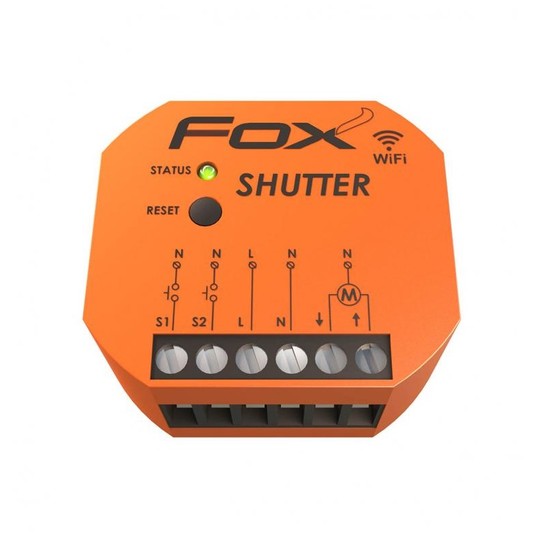 FOX Sterownik rolet Wi-Fi 230V Shutter Wi-STR1S2-P -zdjęcie numer 8