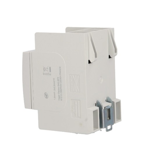 Gniazdo modułowe 2P+Z 10A 250V na szynę SN216 -zdjęcie numer 3