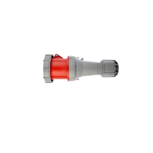 Gniazdo przenośne 63A 5P 400V czerwony IP67 POWER -zdjęcie numer 1