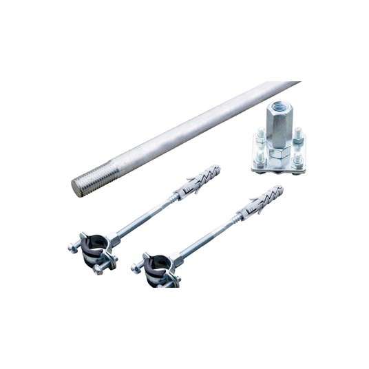 Iglica kominowa L-2000mm fi 16mm aluminiowa 70.20 -zdjęcie numer 1
