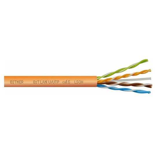 Kabel teleinformatyczny BiTLAN U/UTP kat.6 4x2x23A -zdjęcie numer 1
