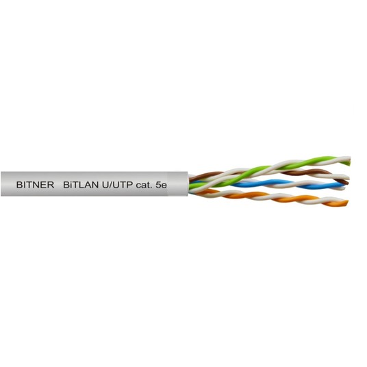 Kabel teleinformatyczny U/UTP 4x2x24 5e /305m./ -zdjęcie numer 2