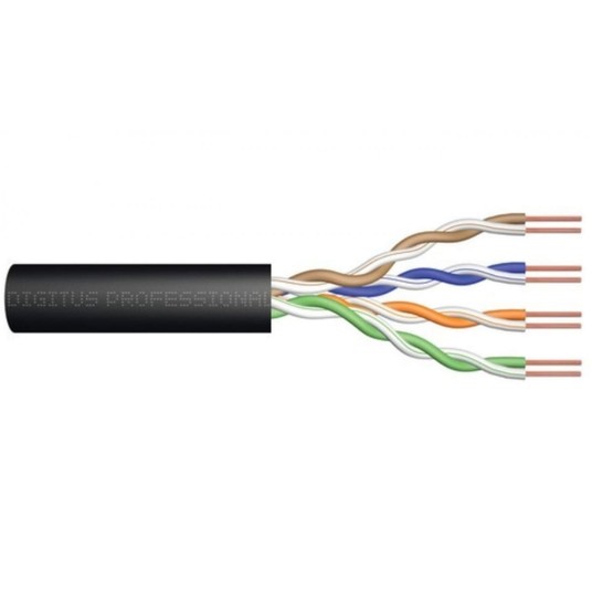 Kabel teleinformatyczny U/UTP kat.5e PE zewnętrzny -zdjęcie numer 1
