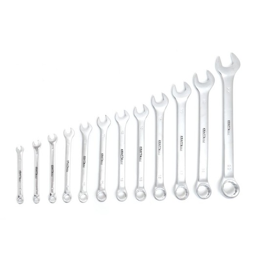 Klucze płasko-oczkowe 12 elementów 6-22mm KD10931 -zdjęcie numer 5