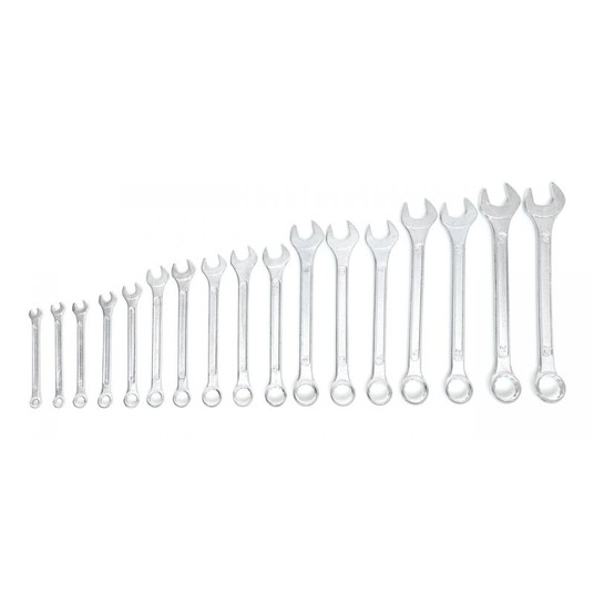 Klucze płasko-oczkowe 17 elementów 6-22mm KD10923 -zdjęcie numer 7