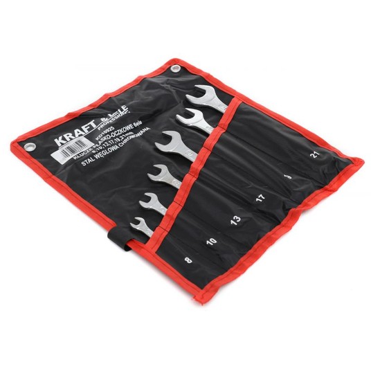 Klucze płasko-oczkowe 6 elementów 8-21mm KD10925 -zdjęcie numer 14