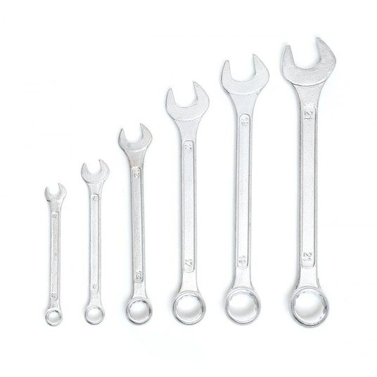Klucze płasko-oczkowe 6 elementów 8-21mm KD10925 -zdjęcie numer 12