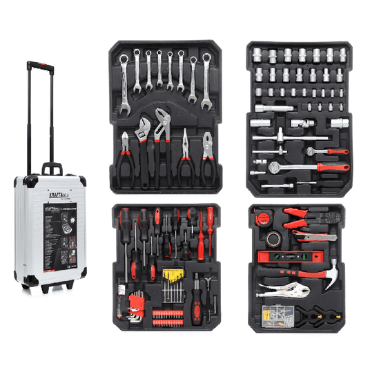 Klucze Zestaw 188 elementów KD314 Aluminiowa waliz -zdjęcie numer 9