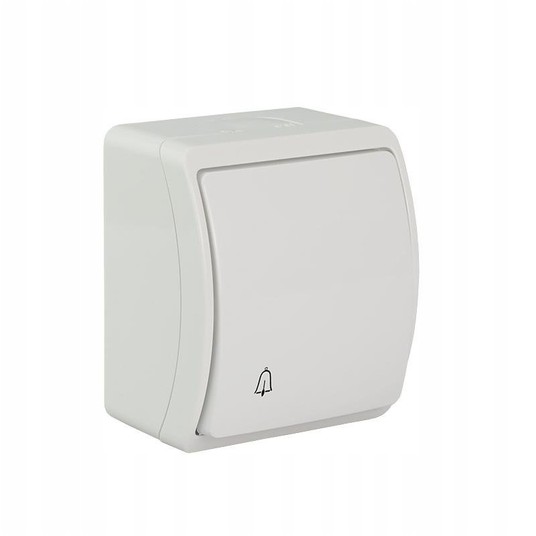 Koala Łącznik dzwonek n/t IP44 biały -zdjęcie numer 1