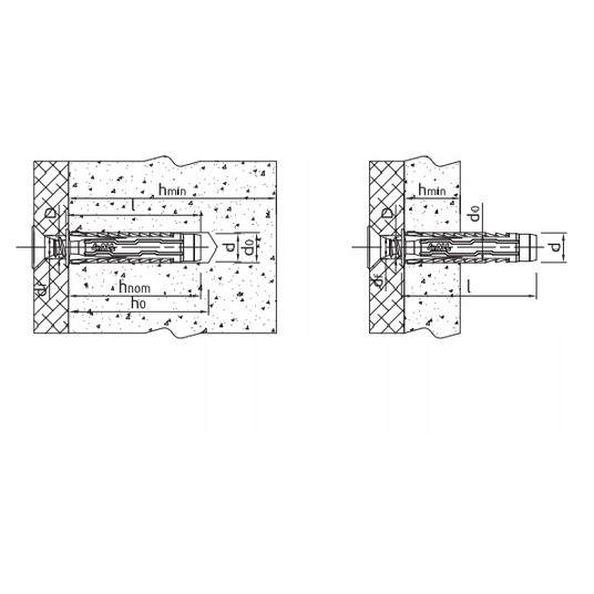 Kołek uniwersalny 4ALL 10mm z wkrętem 6x60mm /25sz -zdjęcie numer 12