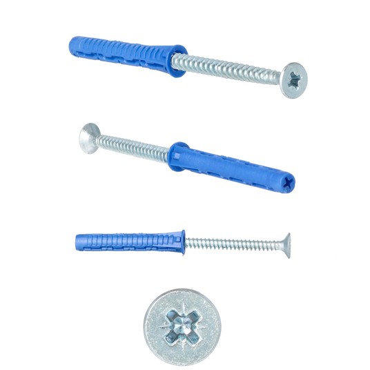 Kołek uniwersalny 4ALL 10mm z wkrętem 6x60mm /25sz -zdjęcie numer 3
