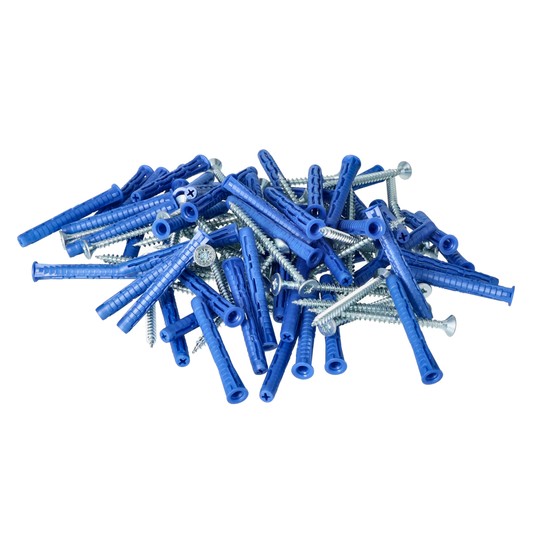 Kołek uniwersalny 4ALL 10mm z wkrętem 6x60mm /25sz -zdjęcie numer 2