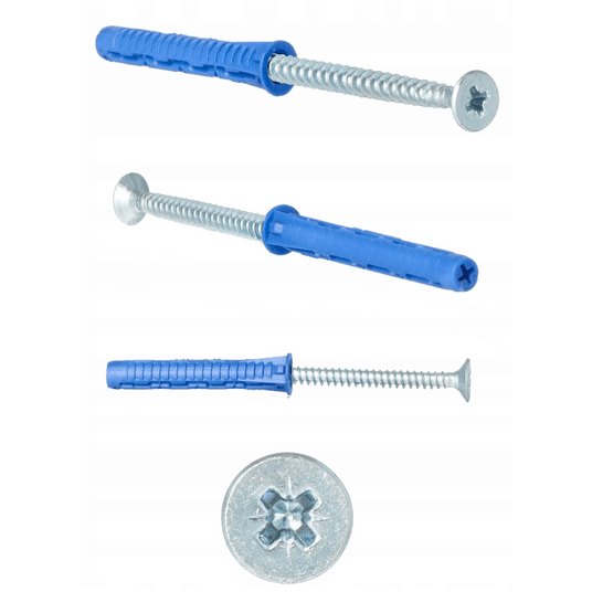 Kołek uniwersalny 4ALL 5mm z wkrętem 3,5x30mm /50s -zdjęcie numer 11