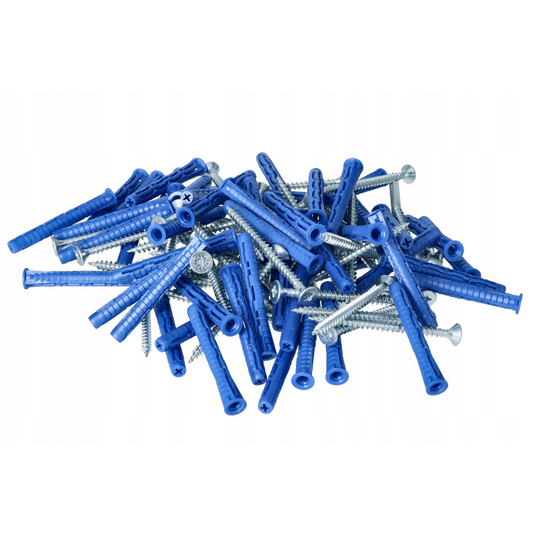 Kołek uniwersalny 4ALL 5mm z wkrętem 3,5x30mm /50s -zdjęcie numer 2