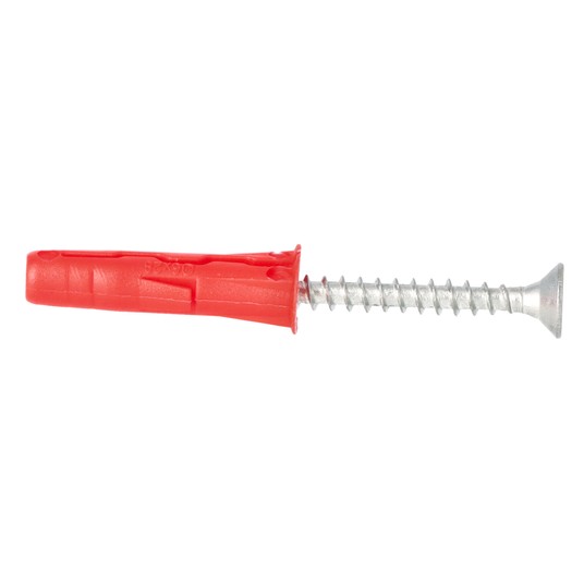 Kołek uniwersalny UNO 6x28 z wkrętem 4x35 /100szt. -zdjęcie numer 12