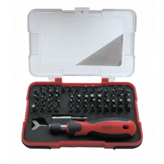 Komplet 67 cz. wkrętak, groty PCV BOX MN-14-207 -zdjęcie numer 4