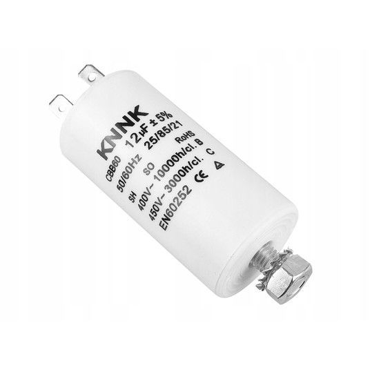 Kondensator silnikowy Lamex LXKON 12 µF 450 V -zdjęcie numer 1