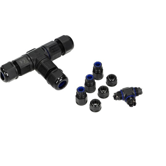 Konektor kablowy trójnik T IP68, 3x4mm2, 450V/25A -zdjęcie numer 4
