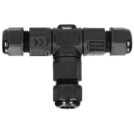 Konektor kablowy trójnik T IP68, 3x4mm2, 450V/25A -zdjęcie numer 3