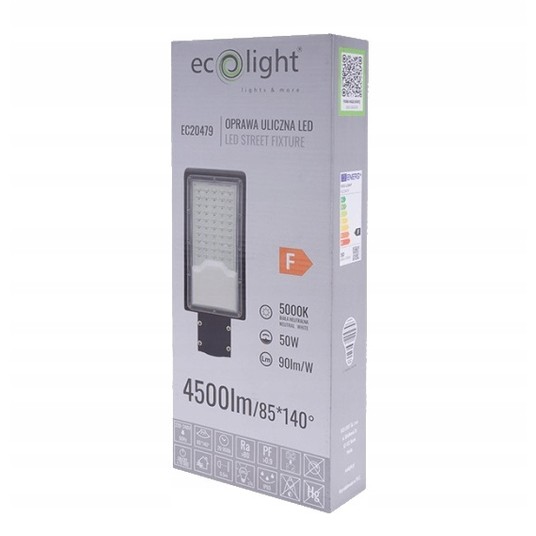 LAMPA ULICZNA ECONOMY 50W 4500lm 5000K -zdjęcie numer 2