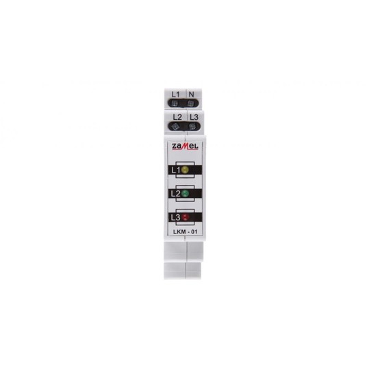 Lampka modułowa czerwona/zielona/żółta 230-400V AC -zdjęcie numer 1