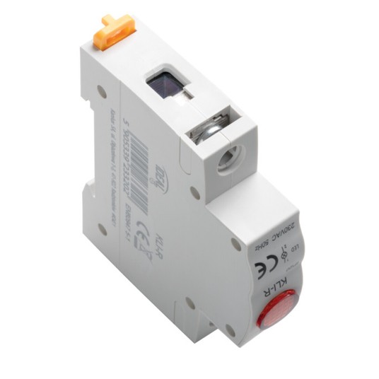 Lampka modułowa LED czerwona KLI-R 230V AC 23320 -zdjęcie numer 2