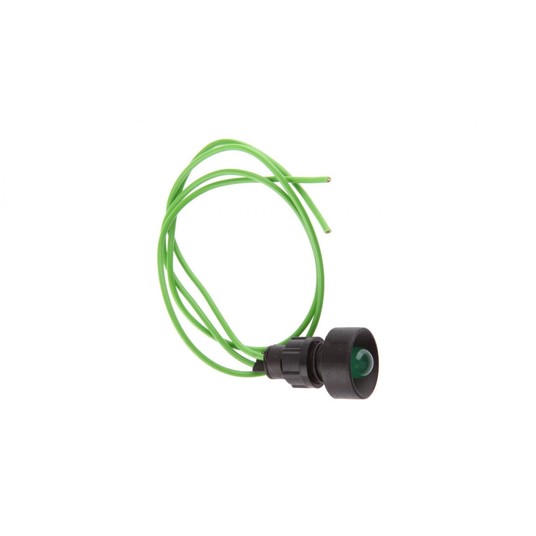 Lampka sygnalizacyjna 10mm zielona 230V AC KLP 10G -zdjęcie numer 1