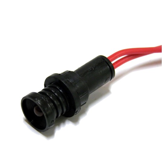Lampka sygnalizacyjna 5mm czerwona 230V AC/DC KLP -zdjęcie numer 1