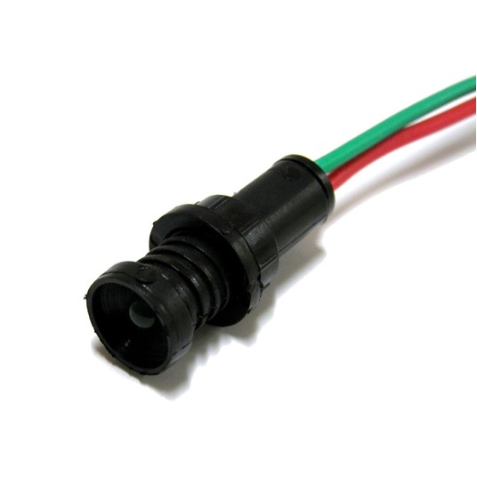 Lampka sygnalizacyjna 5mm zielona 12-24V AC/DC KLP -zdjęcie numer 1
