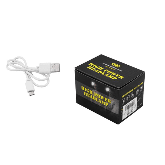 LATARKA CZOŁOWA ODPINANA + MAGNES, 1 X LED 3 W + 1 -zdjęcie numer 3