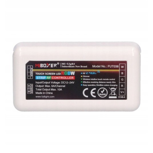 Led Milight Sterownik RGBW 12-24V 4x6A RF -zdjęcie numer 1