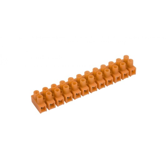 Listwa zaciskowa gwintowa 12-torowa 4mm2 pomarańcz -zdjęcie numer 1