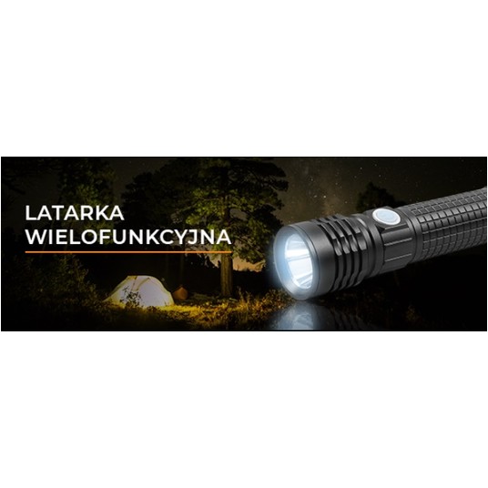 LTC LATARKA WIELOFUNKCYJNA 3W1, ALUMINIUM, ETUI, A -zdjęcie numer 4