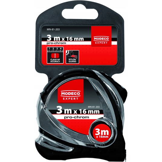 Miara zwijana 3m/6mm PRO-CHROM I CLASS MN-81-203 -zdjęcie numer 6
